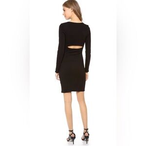 Helmut Lang Black Gala Knit Dress